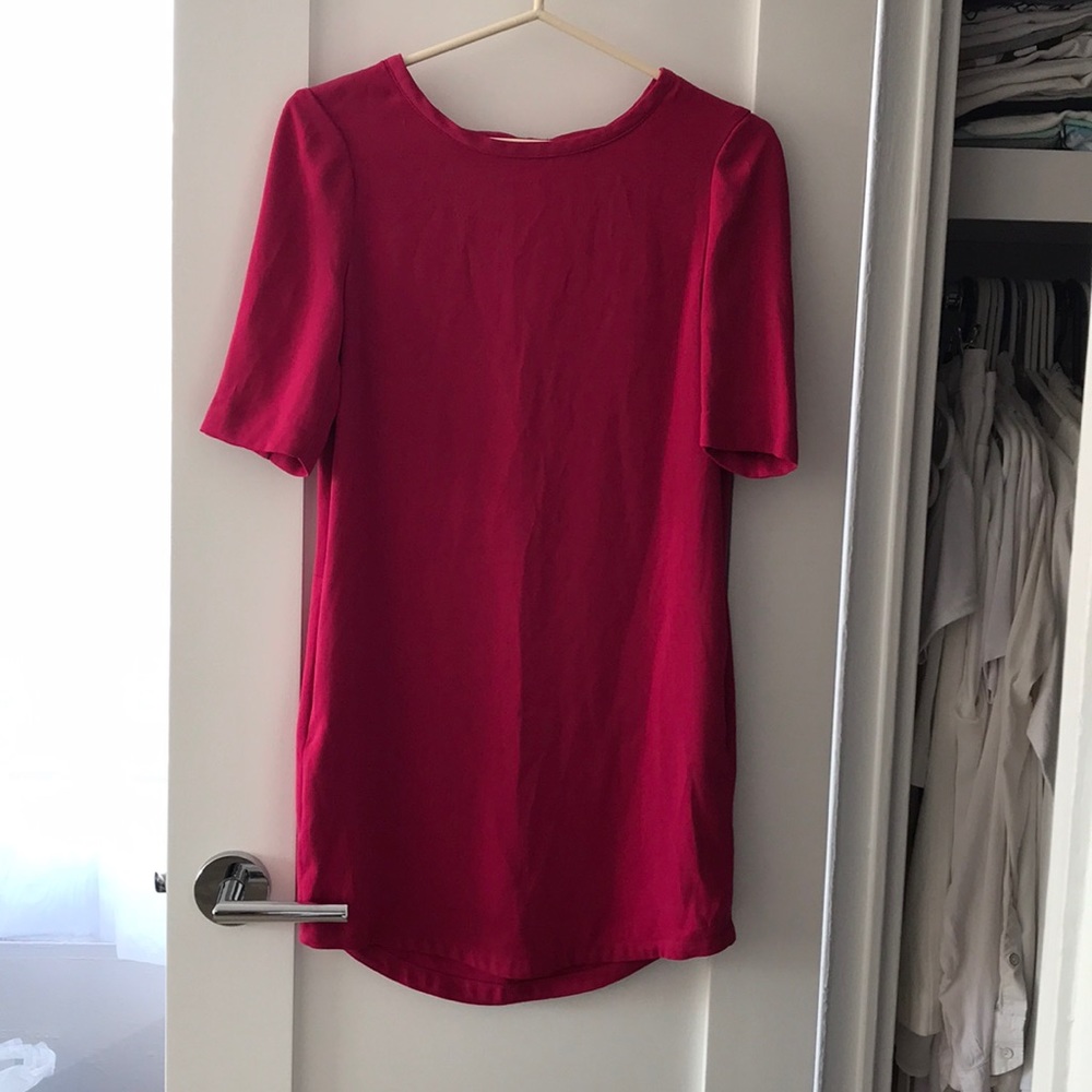 Bar III simple dress.